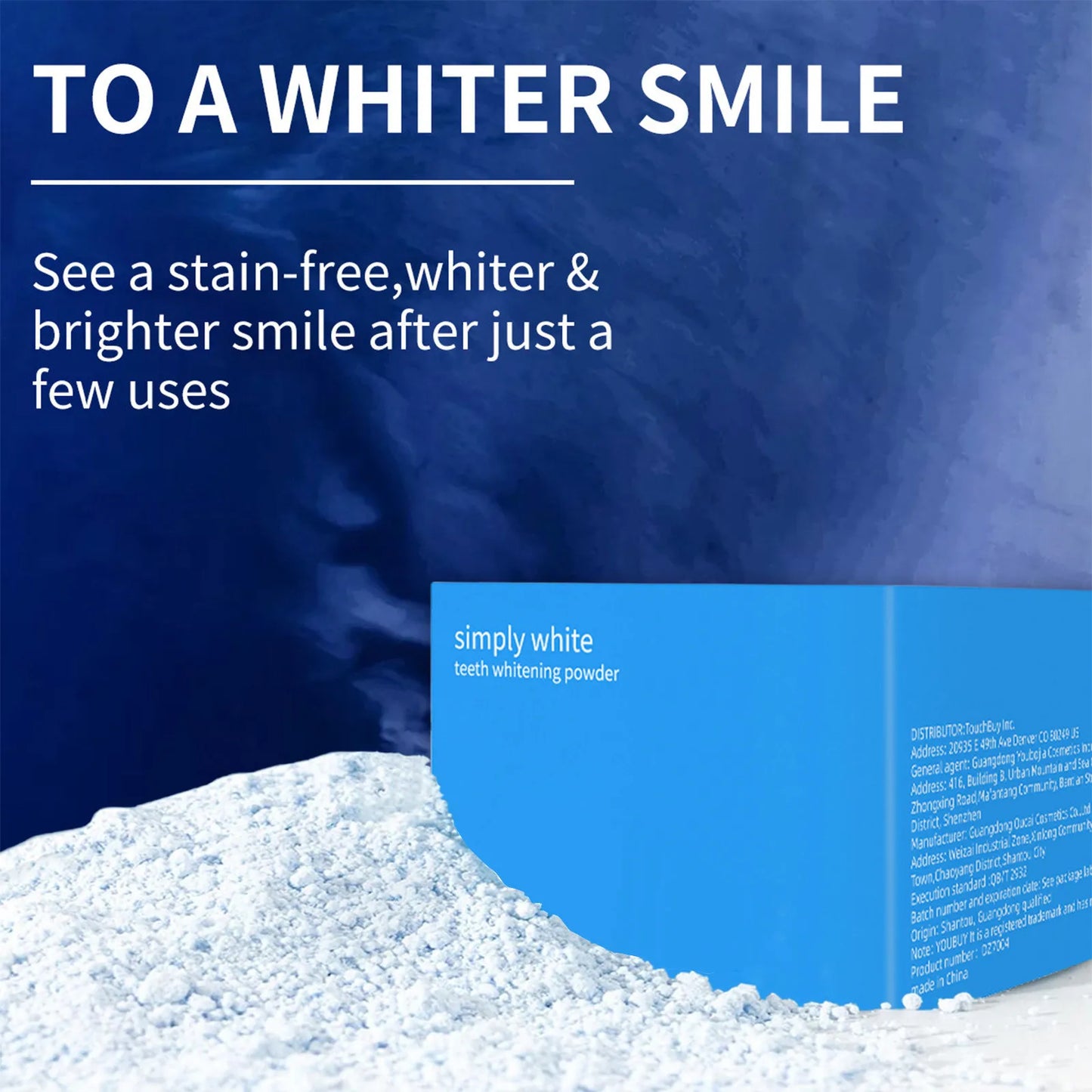 1/2/5pcs Teeth Whitening Powder Canel Out Stains No Sensitivity Enamel Safe Toothpaste Whitening Powder Teeth Whitening Powder