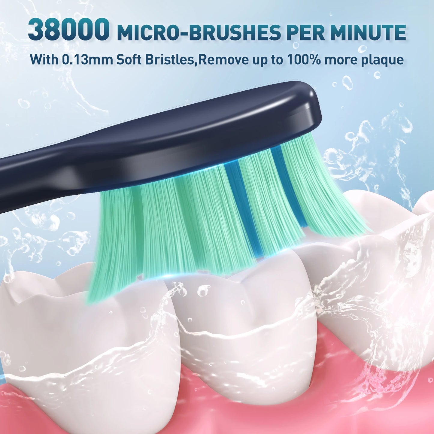 SIXTEEN TEETH Electric Sonic Toothbrush