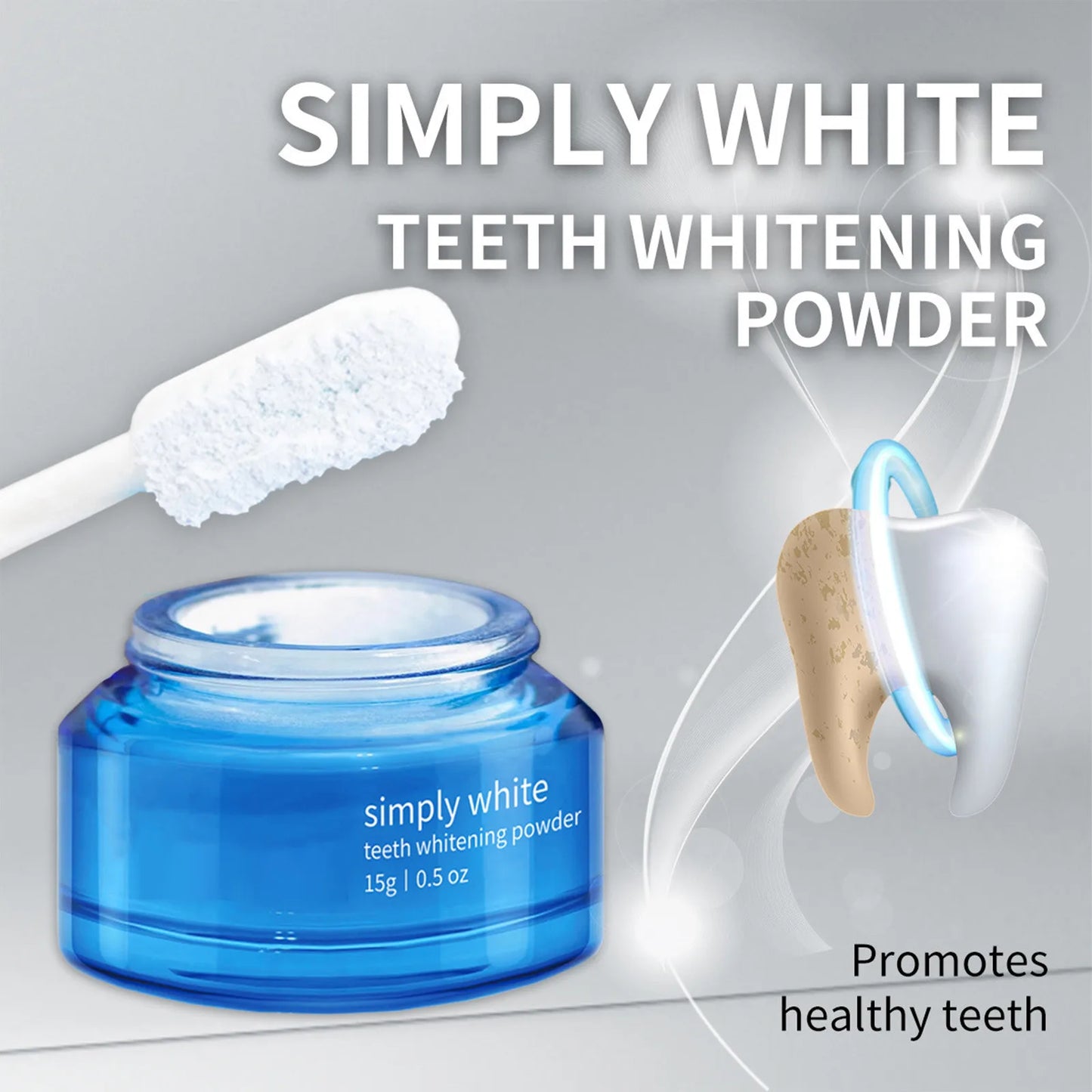 1/2/5pcs Teeth Whitening Powder Canel Out Stains No Sensitivity Enamel Safe Toothpaste Whitening Powder Teeth Whitening Powder