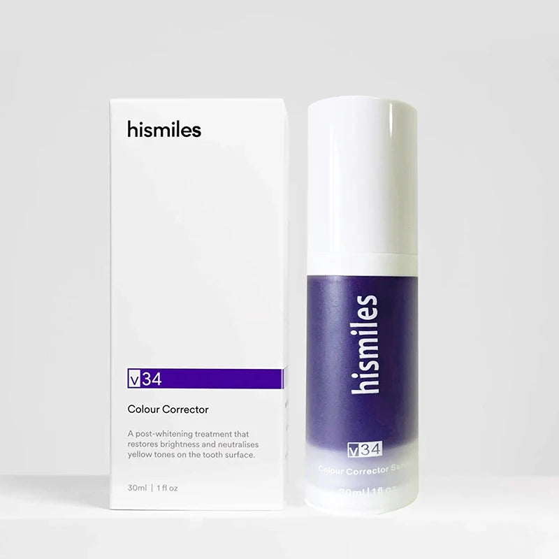30ml V34 SmileKit Purple Toothpaste Removes Tartar Clean Oral Hygiene Fresh Breath Whitening Teeth Care Products