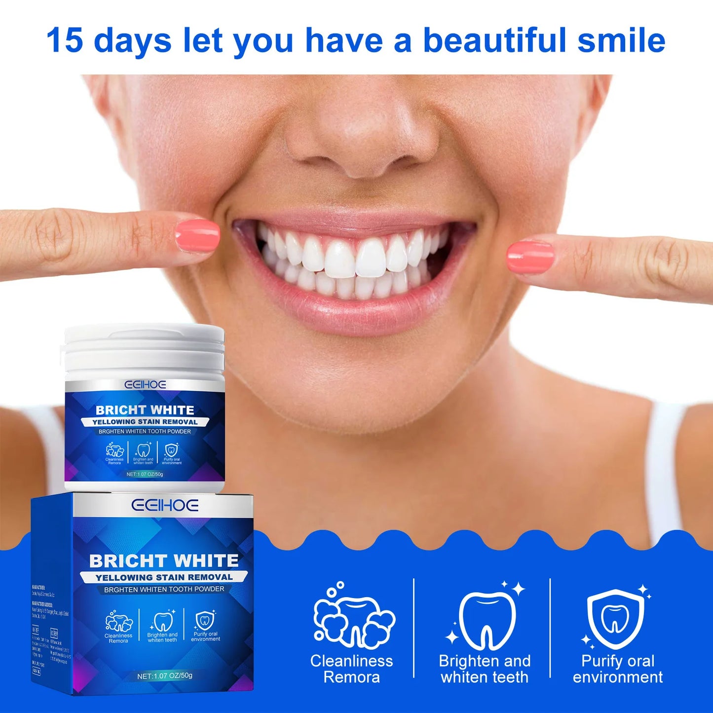 Sixteen Teeth Bleaching Powder