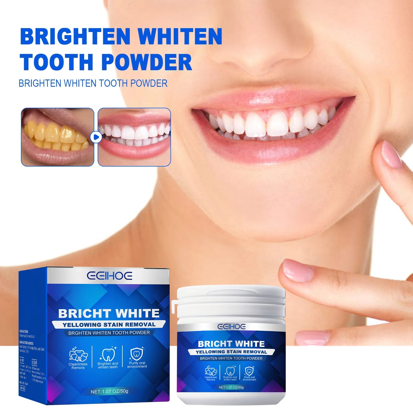Sixteen Teeth Bleaching Powder