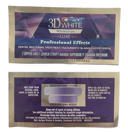 3D White Strips Crest Whitestrips Original Professional Effects Teeth Whitening Strips Tooth Bleaching Whitening Factor